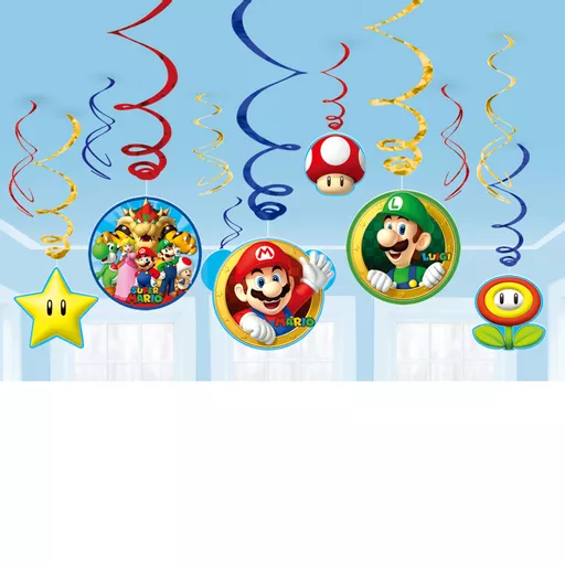 Super Mario Swirls