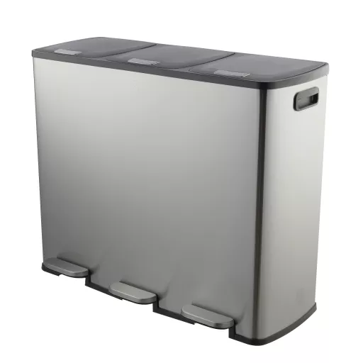 90L Recycling Bin 3x30L