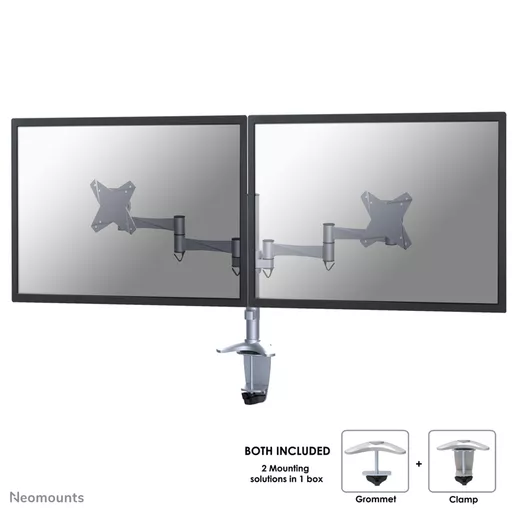 Neomounts FPMA-D1330DSILVER Monitor arm 10-27