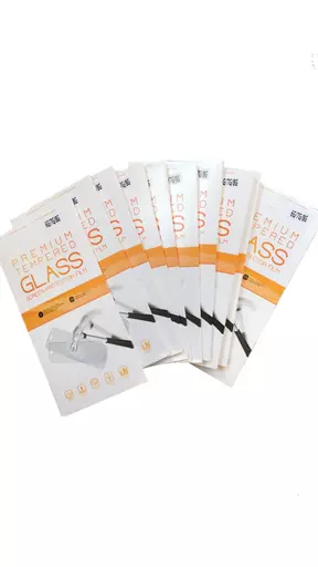 Pack of 10 - 2D Tempered Glass for iPhone 5/5S/SE