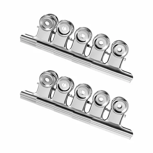 50mm Bulldog Clips, Pack of 10