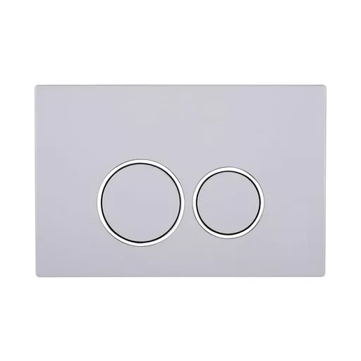 R Series Rod Operated Push Plate / Flush Plate - Chrome