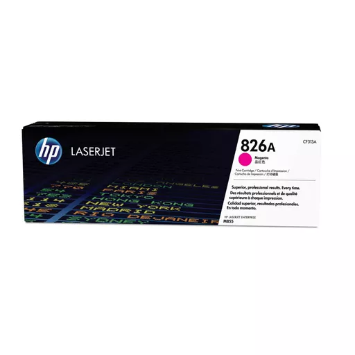 HP CF313A/826A Toner magenta, 31.5K pages/5% for HP Color LaserJet M 855