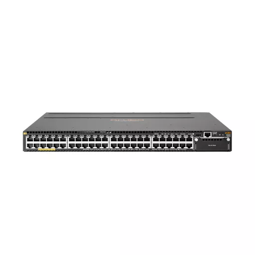 HPE Aruba Networking Aruba 3810M 48G PoE+ 1-slot Managed L3 Gigabit Ethernet (10/100/1000) Power over Ethernet (PoE) 1U Black