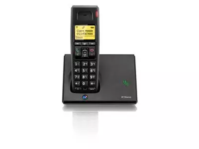 British Telecom Diverse 7110 R DECT telephone Caller ID Black