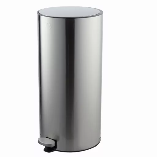 30L Round Pedal Bin