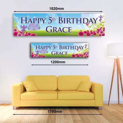 Personalised Banner - Fairy Banner