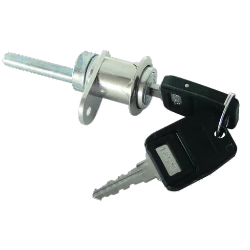 ASEC Single Flange Fix Furniture Pedestal Lock