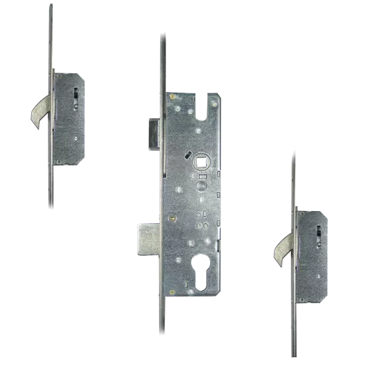 WINKHAUS Cobra Lever Operated Latch & Deadbolt Split Spindle 20mm Flat - 2 Hook