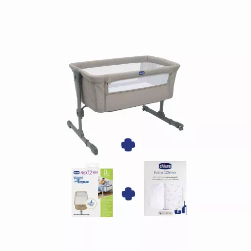 Chicco Next2Me Essential Starter Bundle in Dune