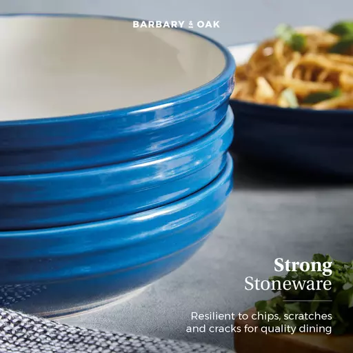 Steelite Puebla Blue Pasta Bowl 30cm (11 3/4)  Box of 12 - Tableware &  Food Presentation from Heaton Catering Equipment UK