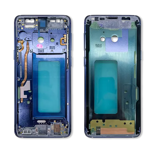 Mid Frame Assembly (REFRESH+) (Blue Coral) - For Galaxy S9 (G960)