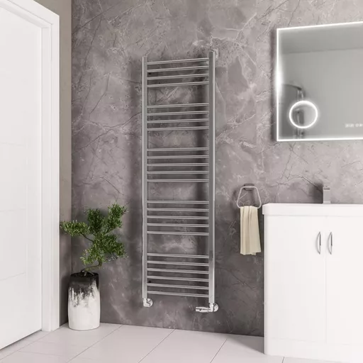 Wendover Straight Stainless Steel Multirail 1600 x 500 Mirror Polished