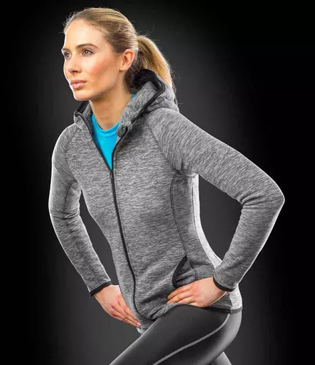 Spiro Ladies Micro Fleece Hoodie