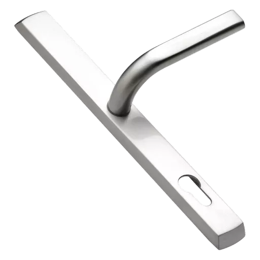 LOXTA 92 Lever/Lever UPVC Furniture - 278mm Backplate