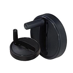 K0257 - Handwheels With Revolving Grip In Plastic Diameter 80-160mm