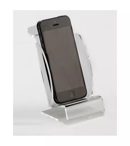 Clear Acrylic Mobile Phone Holder for Slatwall