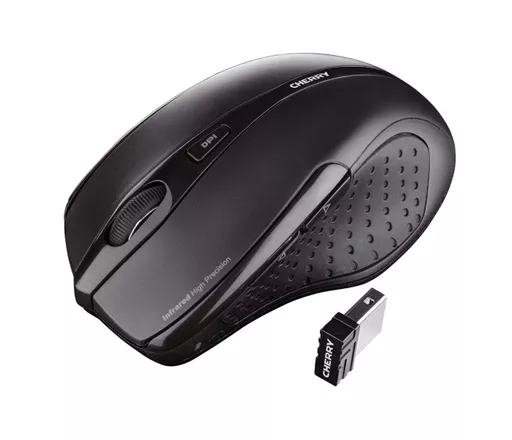 CHERRY DW 5100 keyboard Mouse included Home RF Wireless Czech, Slovakian Black