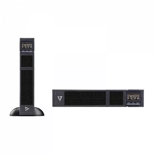 V7 UPS2URM3000DC-NC-1E uninterruptible power supply (UPS) Double-conversion (Online) 3 kVA 3000 W 8 AC outlet(s)