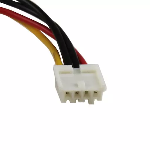 StarTech.com LP4 to SATA Power Cable Adapter with Floppy Power