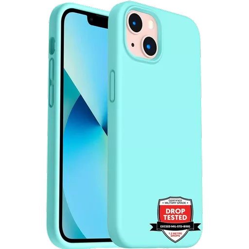 Silicone for iPhone 14 Plus - Mint