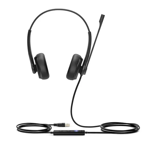 Yealink UH34 Dual Teams Headset Wired Head-band Office/Call center USB Type-A Black