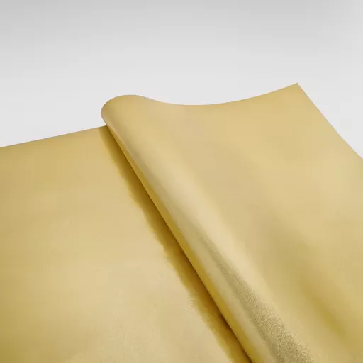 Embossed Coated Gold Giftwrap