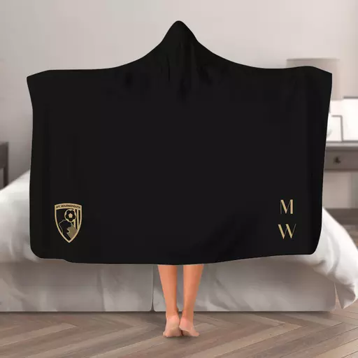 AFC Bournemouth Initials Hooded Blanket (Adult)