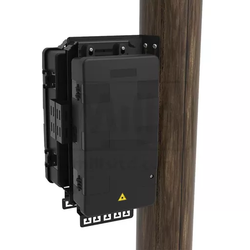 Pole Mounting Bracket For 2 x HellermannTyton AFN's