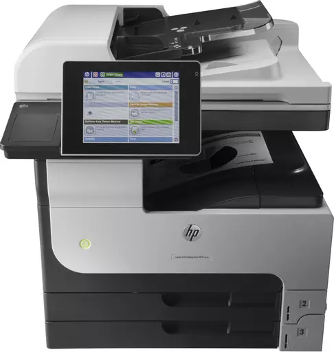 HP LaserJet Enterprise MFP M725dn, Black and white, Printer for Business, Print, copy, scan, 100-sheet ADF; Front-facing USB printing; Scan to email/PDF; Two-sided printing