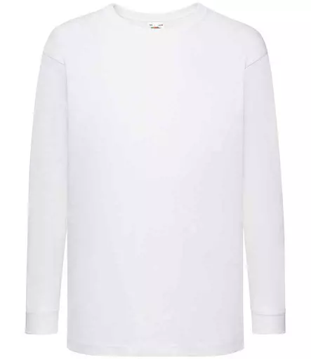 Fruit of the Loom Kids Long Sleeve Value T-Shirt