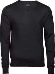 Men's V Neck Knitted Sweater