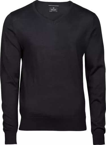 Men's V Neck Knitted Sweater