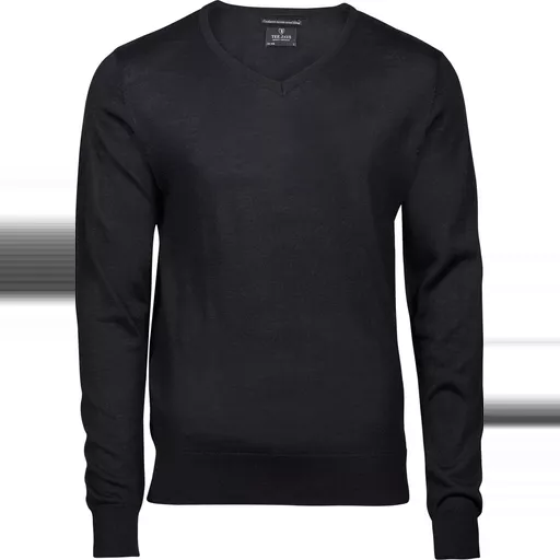 Men's V Neck Knitted Sweater