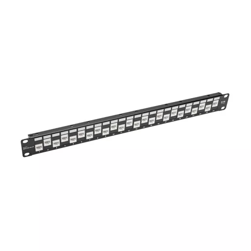 Tripp Lite N254-024-6A-OF 24-Port 1U Rack-Mount Cat6a Offset Feed ...