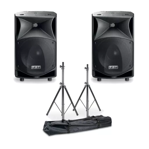 FBT JMaxX 114A Speakers with Stand Bundle