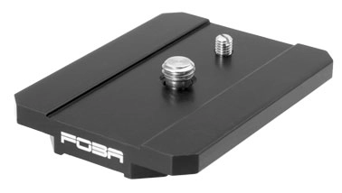 Foba Quick-release plate 3/8", large cameras