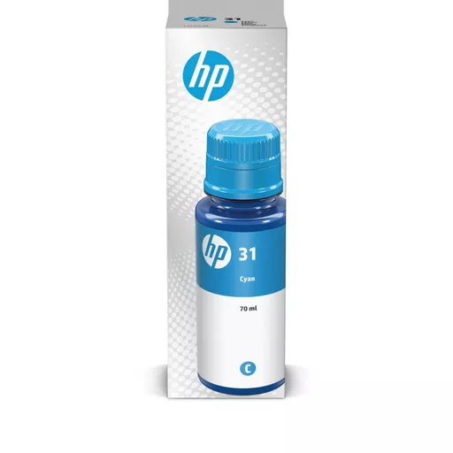 HP 1VU26AE/31 Ink cartridge cyan, 8K pages 70ml for HP Smart Tank Plus 555/Wireless 455/7005