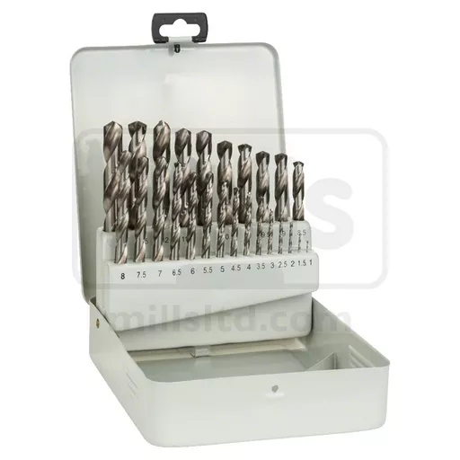 Bosch 25 Piece HSS-G Metal Drill Set 1-13mm