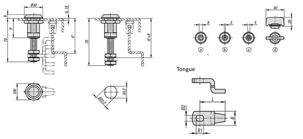 Quarter Turn Lock
