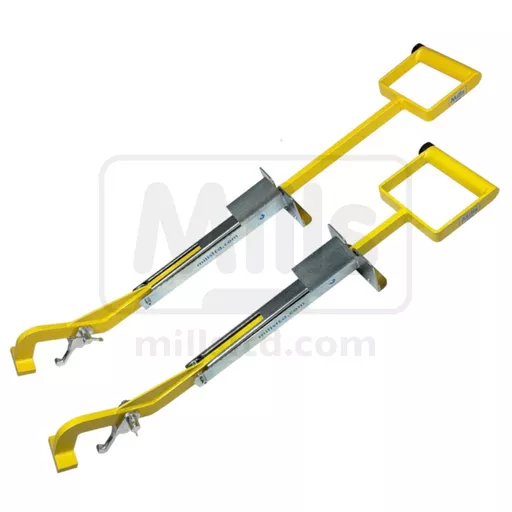 Mills Key Joint Box No.5 Pit Lifter with Magnetic Arms & Cleaning Key