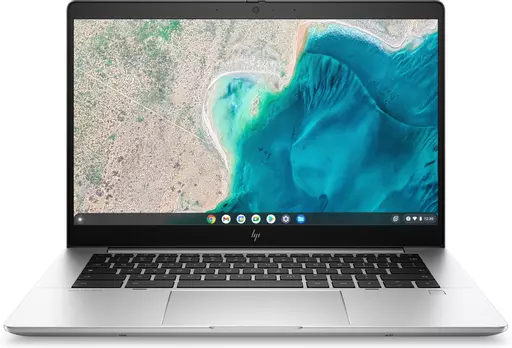 HP Elite c640 G3 Chromebook 35.6 cm (14") Touchscreen Full HD Intel® Core™ i5 i5-1235U 8 GB LPDDR4x-SDRAM 128 GB SSD Wi-Fi 6E (802.11ax) ChromeOS Silver