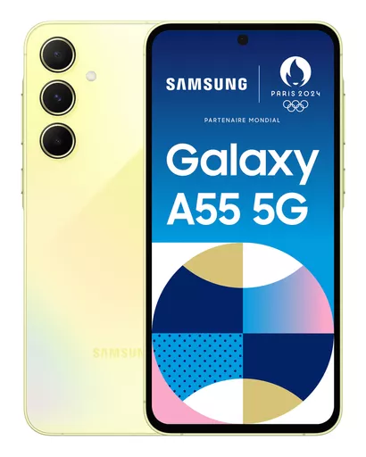 Samsung Galaxy A55 5G 16.8 cm (6.6") Hybrid Dual SIM Android 14 USB Type-C 8 GB 256 GB 5000 mAh Yellow - Modified