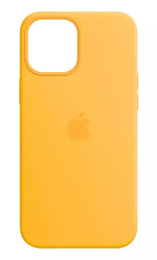 Apple MKTW3ZM/A mobile phone case 17 cm (6.7") Cover Yellow