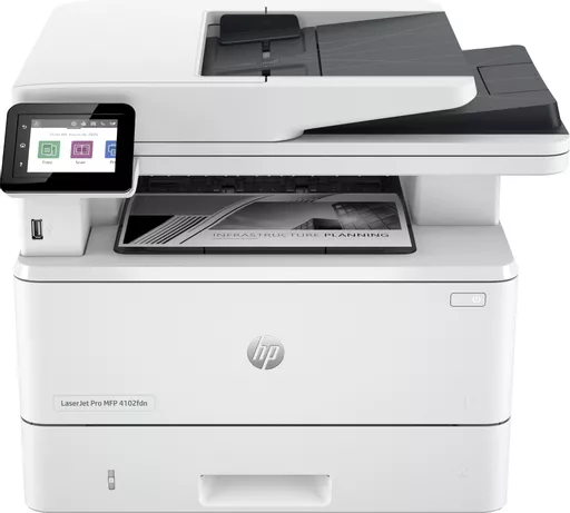 HP LaserJet Pro 4102fdn Multifunction Black and white Printer, Copier, Scanner; Duplex