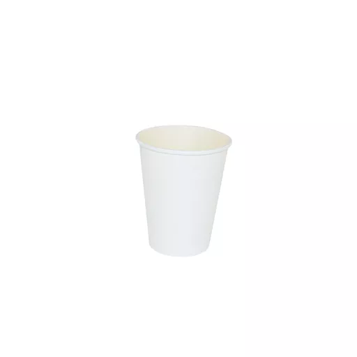 12oz Single Wall Cup White