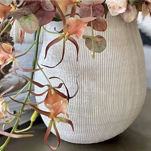 Vase, Groenio, Ceramics, Matt cream, Small