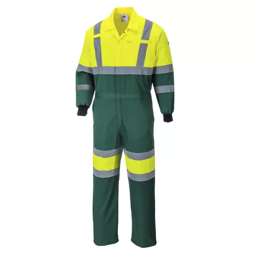 Hi-Vis X Back Contrast Coverall