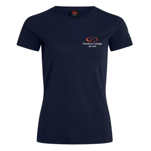 NewburyCollegeStaff_WomensCCCCottonTee_Front.png