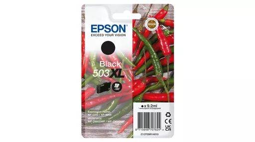 Epson C13T09R14010/503XL Ink cartridge black high-capacity, 550 pages 9,2ml for Epson XP-5200